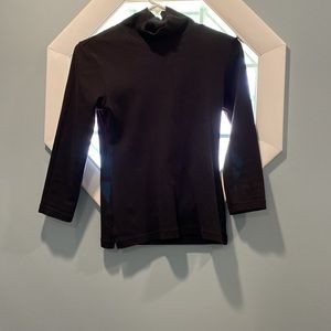 Banana Republic brand top. Color black. Size medium.
